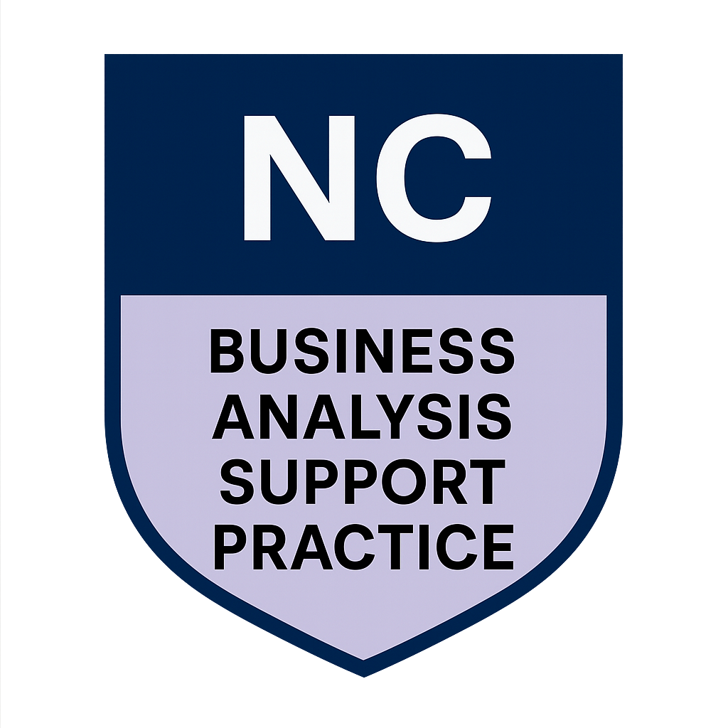 Business Analysis Support Practice Certificate
